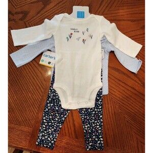 Carter's Infant Girl's 3 Piece Outfit 6 Month Size